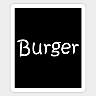 Burger Sticker